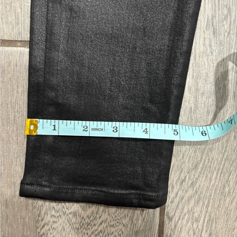 Citizens of Humanity Rocket High Rise Coated Skinny in Black Size 29 - Picture 7 of 10